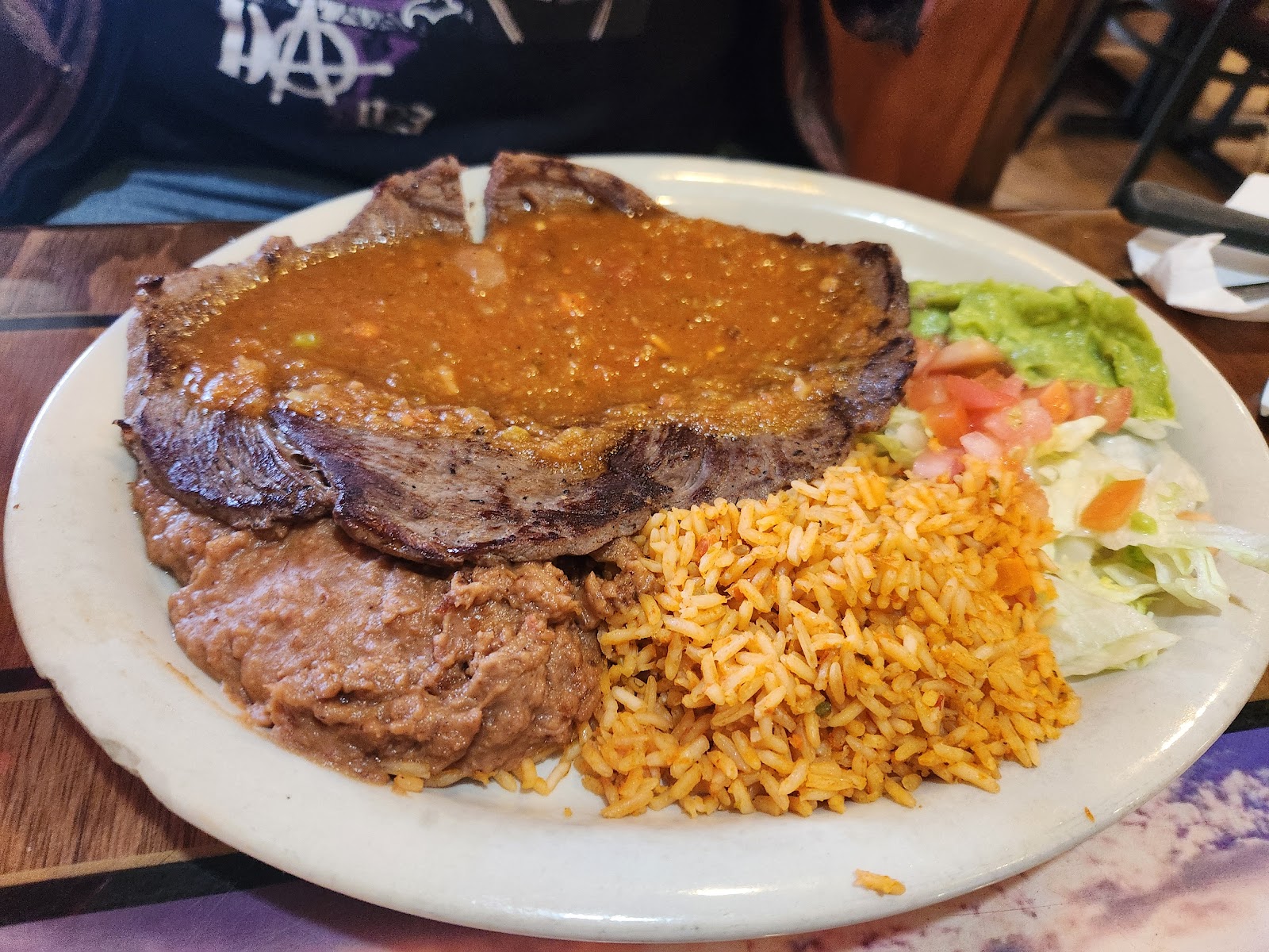 Dining area at Taqueria La Perla de Jalisco